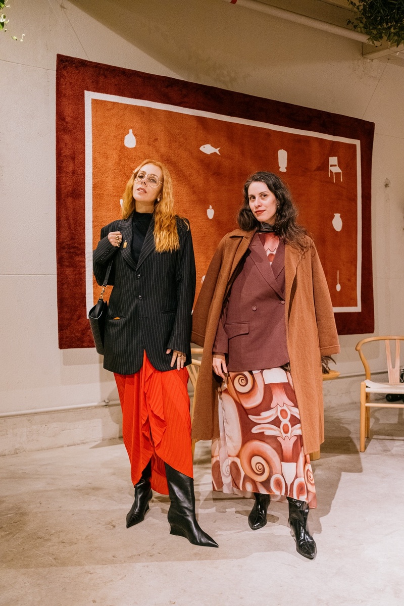 Anna Boogie e Gabriela Ajala presentes no evento.