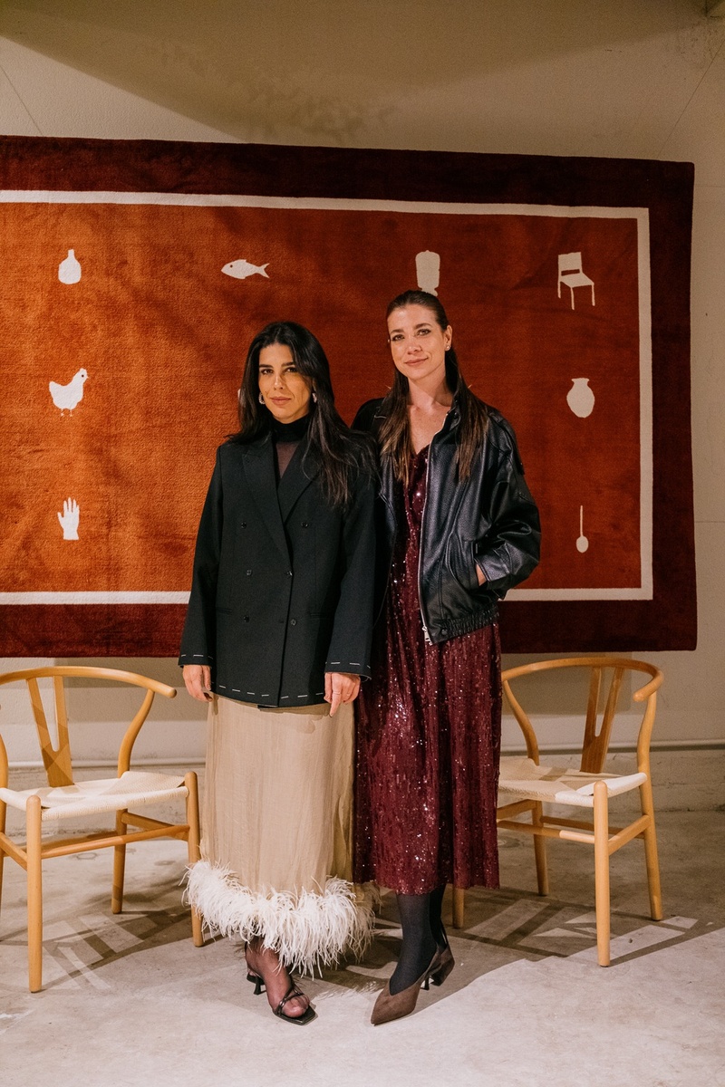 Marina Bitu e Cecília Baima no evento da Westwing.